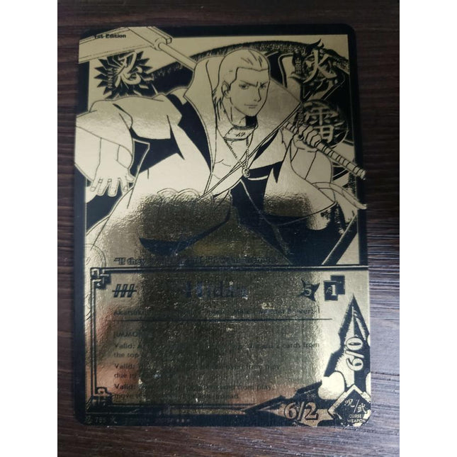 Hidan - 785 - NM - 1st Edition - Gold Foil - Naruto CCG - D4-105