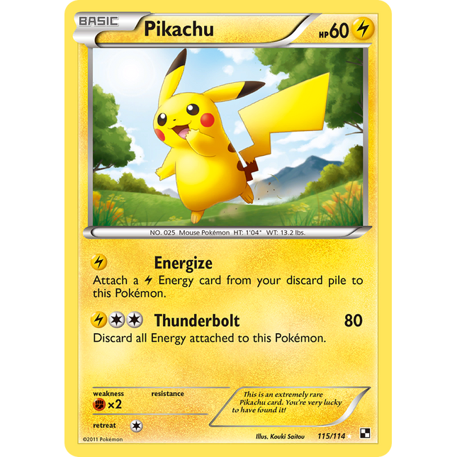Pikachu [Black & White]