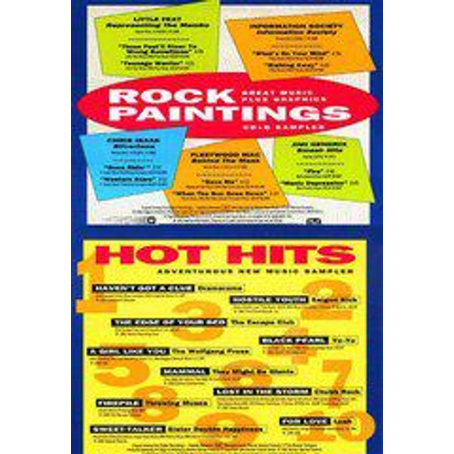 Rock Paintings and Hot Hits - Sega CD