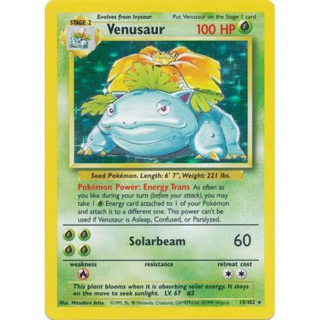Venusaur (15/102) [Base Set]