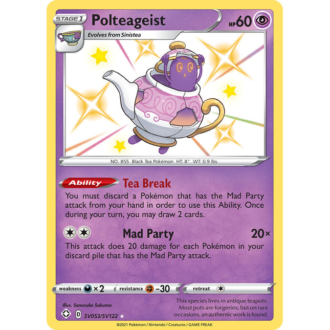 Polteageist (SV053/SV122) [Sword & Shield: Shining Fates]