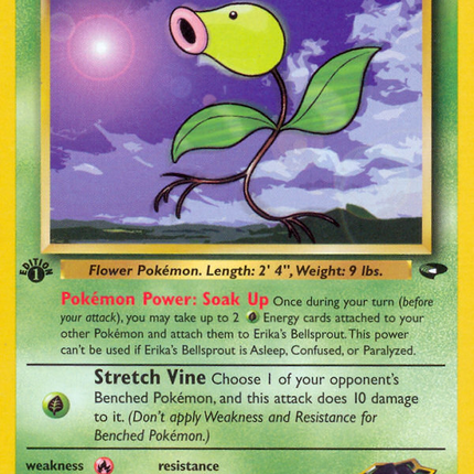 Erika's Bellsprout (38/132) [Gym Challenge 1st Edition]
