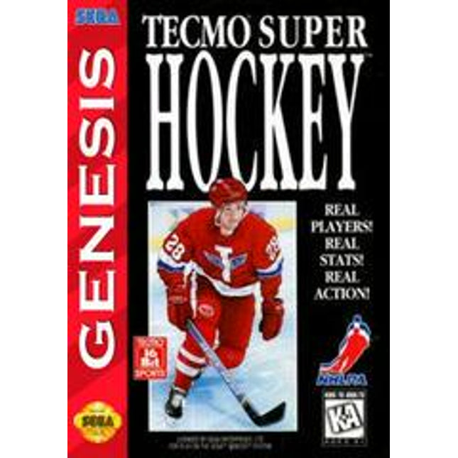 Tecmo Super Hockey - Sega Genesis