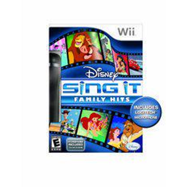 Disney Sing It: Family Hits with Microphone - Wii
