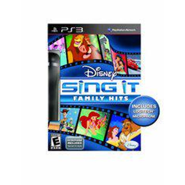 Disney Sing It: Family Hits with Microphone - Playstation 3