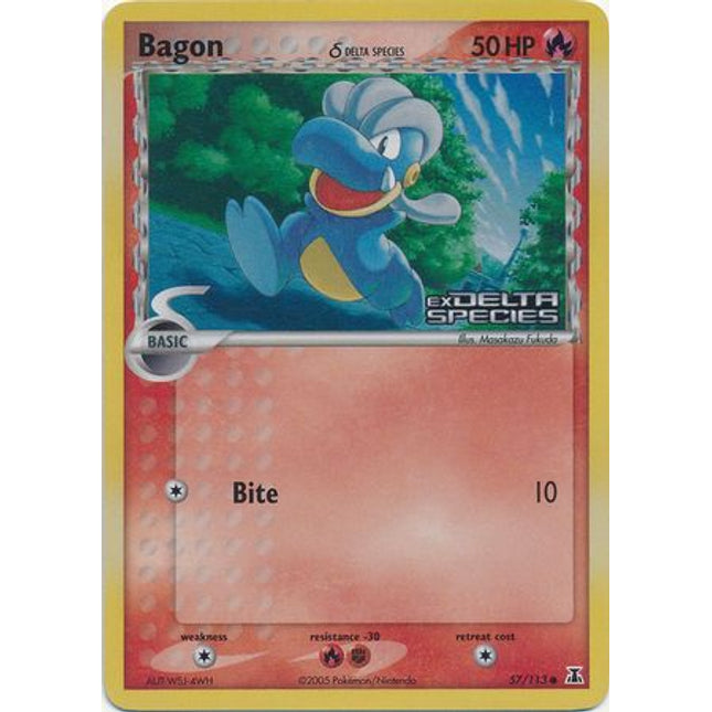 Bagon (57/113) (Delta Species) (Stamped) [EX: Delta Species]