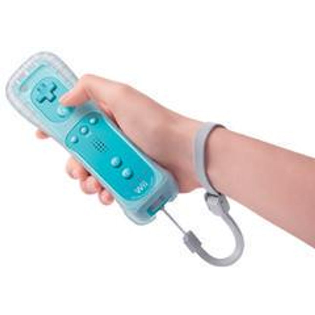 Blue Wii Remote MotionPlus Bundle - Wii