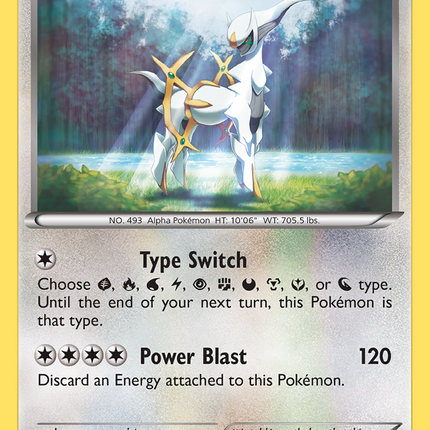 Arceus (XY197) [XY: Black Star Promos]