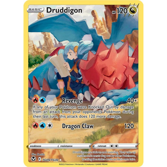 Druddigon (TG09/TG30) [Sword & Shield: Silver Tempest]