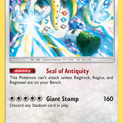 Regigigas (84a/111) (Alternate Art Promo) [Sun & Moon: Crimson Invasion]