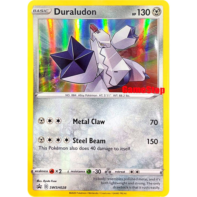 Duraludon (SWSH028) (Gamestop Exclusive) [Sword & Shield: Black Star Promos]