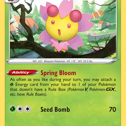 Cherrim (008/163) (Theme Deck Exclusive) [Sword & Shield: Battle Styles]