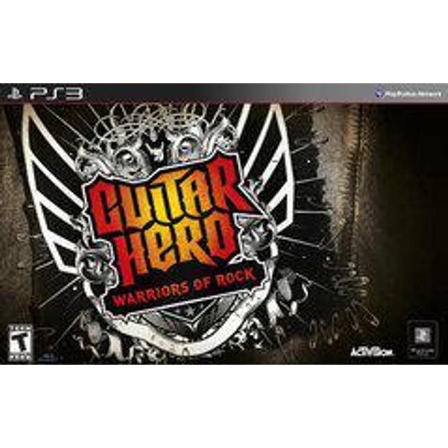 Guitar Hero: Warriors of Rock [Super Bundle] - Playstation 3