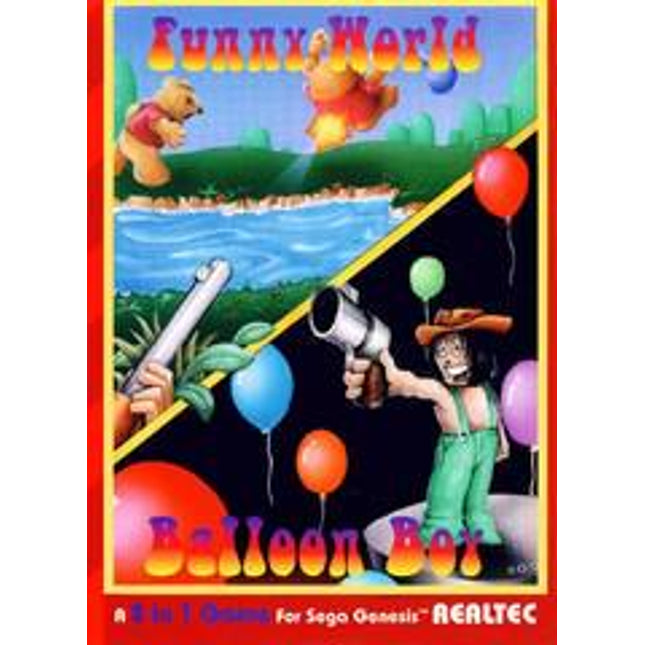 Funny World & Balloon Boy - Sega Genesis