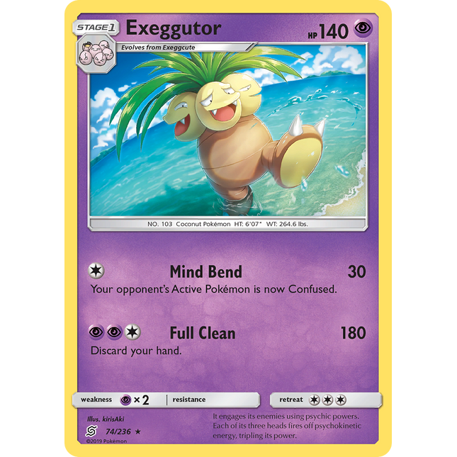 Exeggutor (74/236) [Sun & Moon: Unified Minds]