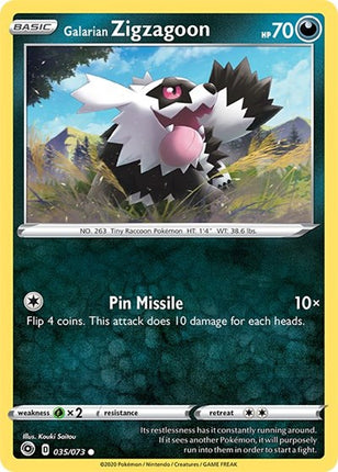 Galarian Zigzagoon [Champion's Path]