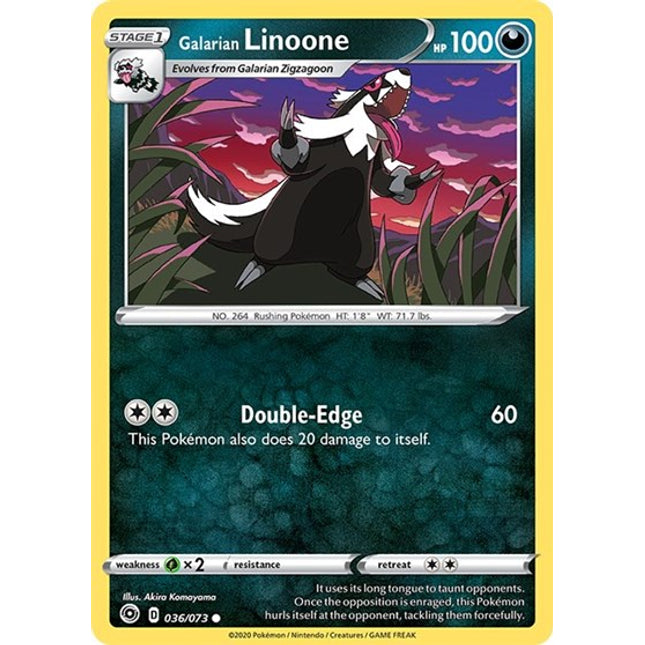 Galarian Linoone [Champion's Path]