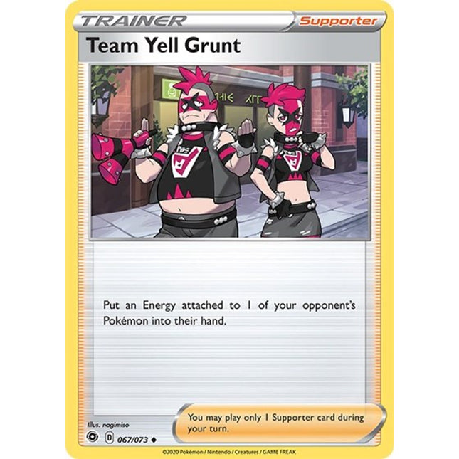 Team Yell Grunt [Champion's Path]