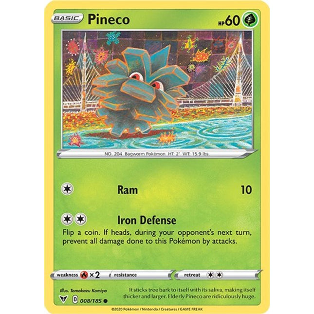 Pineco [SWSH04: Vivid Voltage]