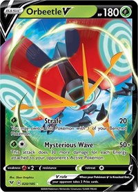 Orbeetle V [SWSH04: Vivid Voltage]