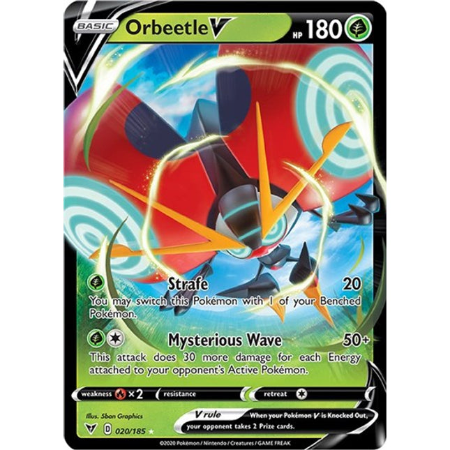 Orbeetle V [SWSH04: Vivid Voltage]