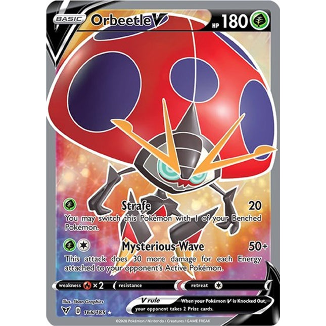 Orbeetle V (Full Art) [SWSH04: Vivid Voltage]