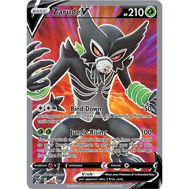Zarude V (Full Art) [SWSH04: Vivid Voltage]