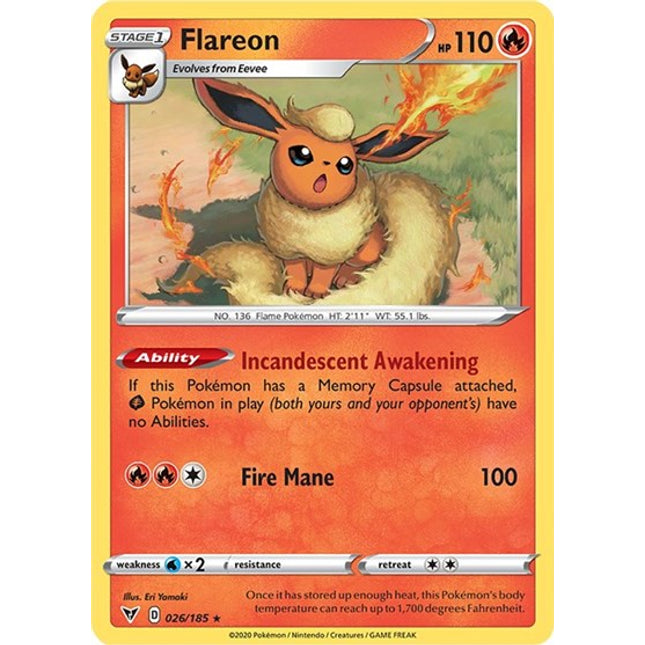 Flareon [SWSH04: Vivid Voltage]