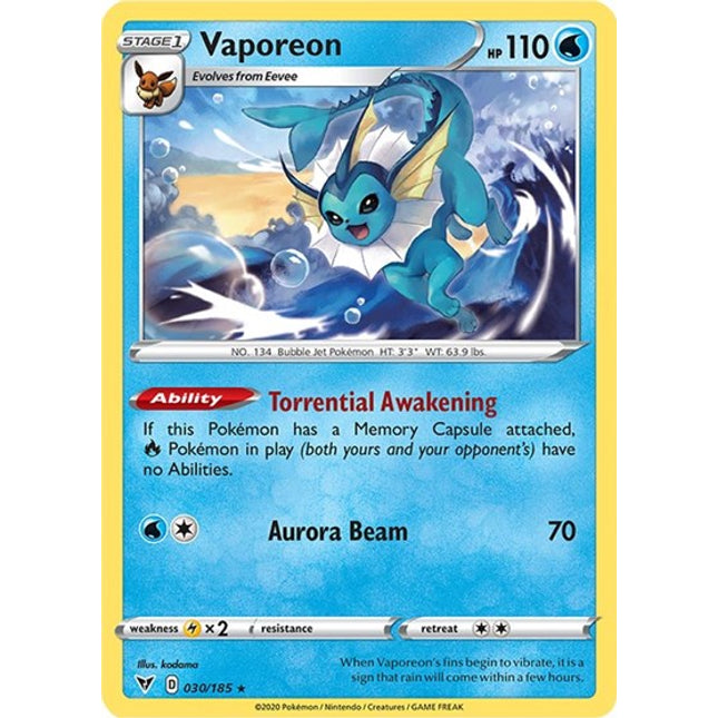 Vaporeon [SWSH04: Vivid Voltage]