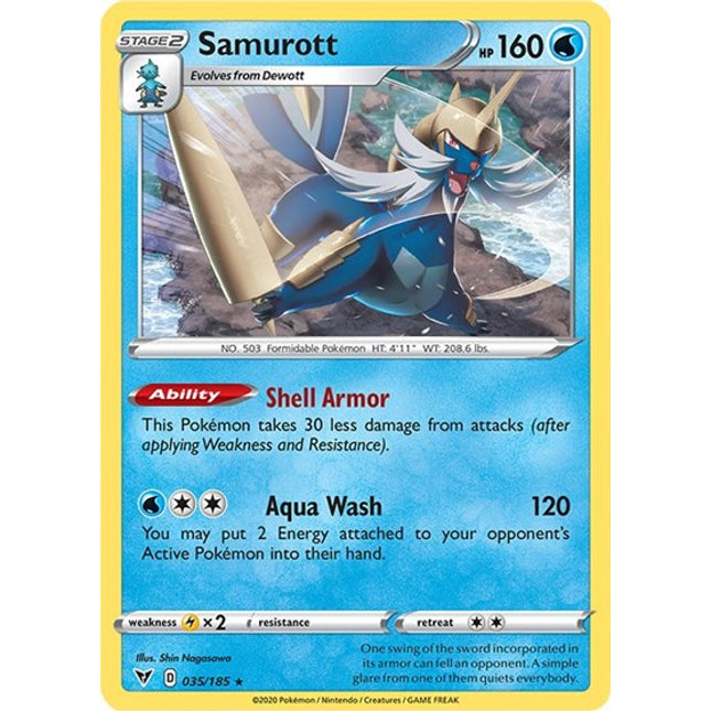 Samurott [SWSH04: Vivid Voltage]