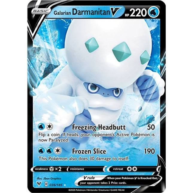 Galarian Darmanitan V [SWSH04: Vivid Voltage]