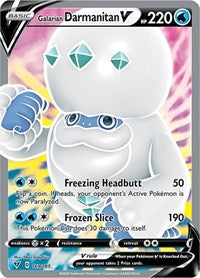 Galarian Darmanitan V (Full Art) [SWSH04: Vivid Voltage]
