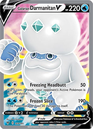 Galarian Darmanitan V (Full Art) [SWSH04: Vivid Voltage]