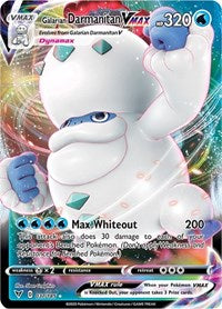 Galarian Darmanitan VMAX [SWSH04: Vivid Voltage]