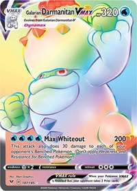 Galarian Darmanitan VMAX (Secret) [SWSH04: Vivid Voltage]