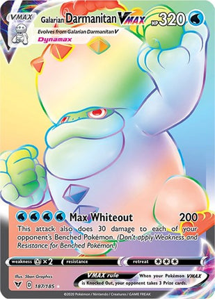 Galarian Darmanitan VMAX (Secret) [SWSH04: Vivid Voltage]