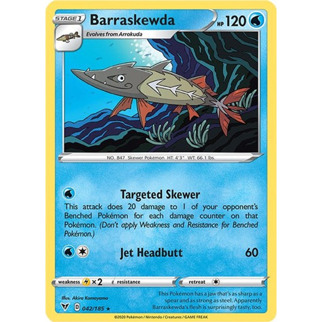 Barraskewda [SWSH04: Vivid Voltage]