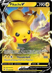 Pikachu V [SWSH04: Vivid Voltage]