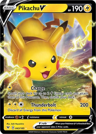 Pikachu V [SWSH04: Vivid Voltage]