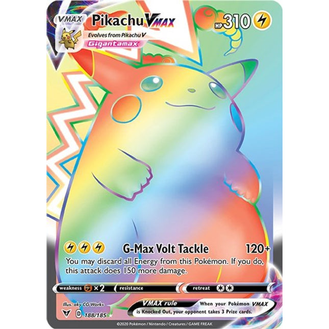Pikachu VMAX (Secret) [SWSH04: Vivid Voltage]