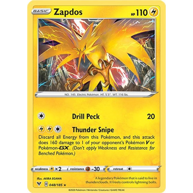 Zapdos [SWSH04: Vivid Voltage]