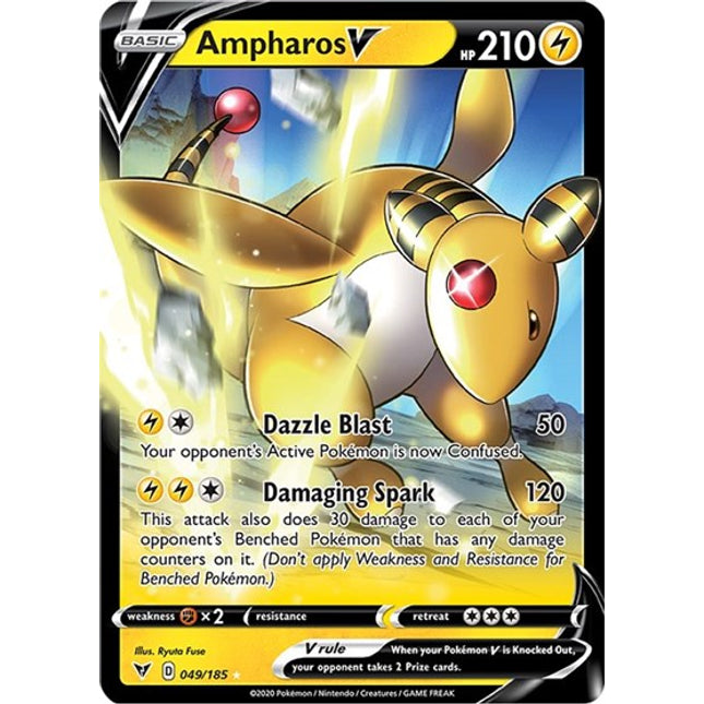 Ampharos V [SWSH04: Vivid Voltage]