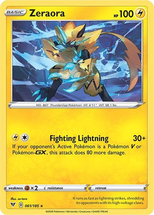 Zeraora [SWSH04: Vivid Voltage]
