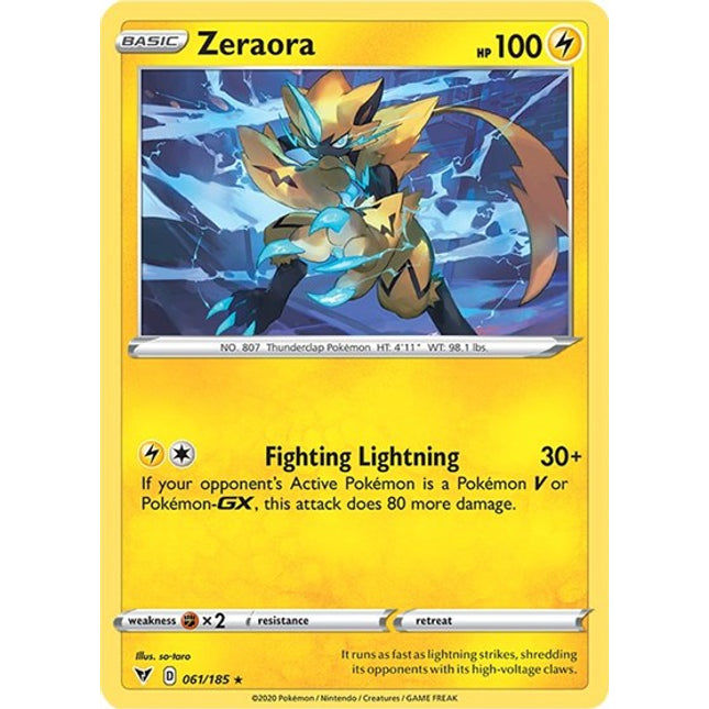 Zeraora [SWSH04: Vivid Voltage]