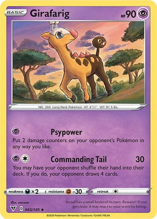 Girafarig [SWSH04: Vivid Voltage]
