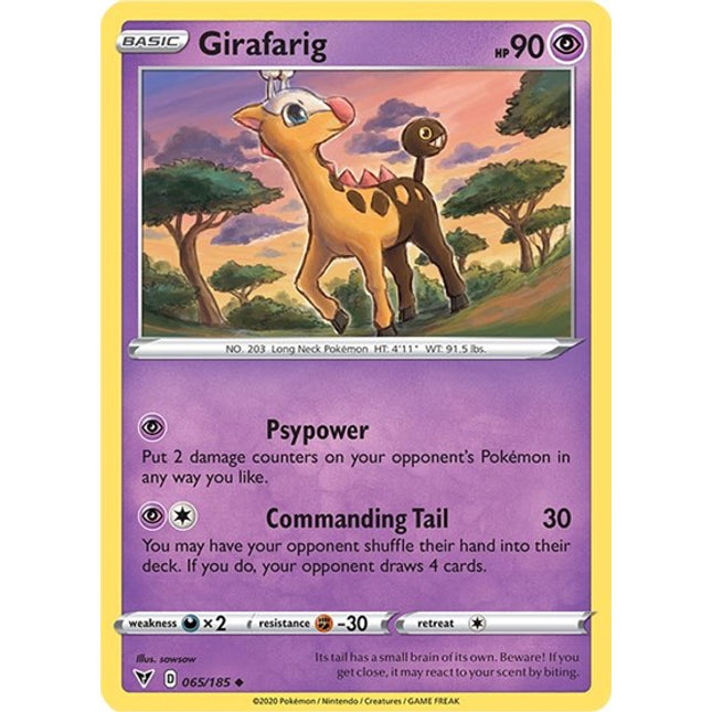 Girafarig [SWSH04: Vivid Voltage]