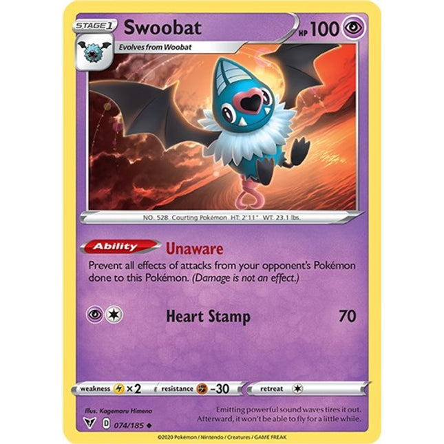 Swoobat [SWSH04: Vivid Voltage]
