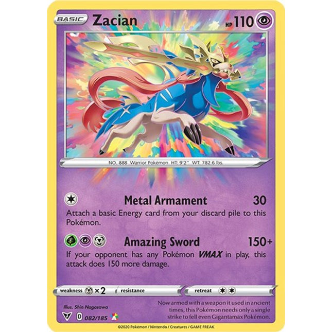 Zacian [SWSH04: Vivid Voltage]