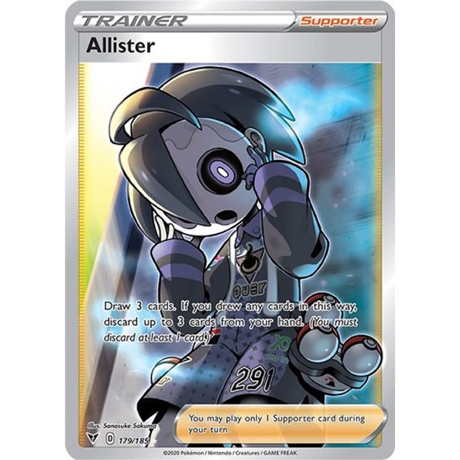 Allister (Full Art) [SWSH04: Vivid Voltage]