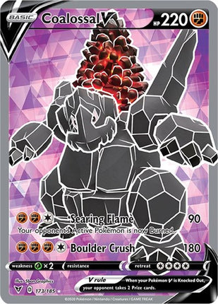 Coalossal V (Full Art) [SWSH04: Vivid Voltage]